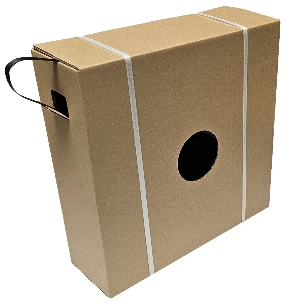 Spende-Box Umreifungsband Band Binden verbinden günstig zu haben, ideale Lösung für das Binden