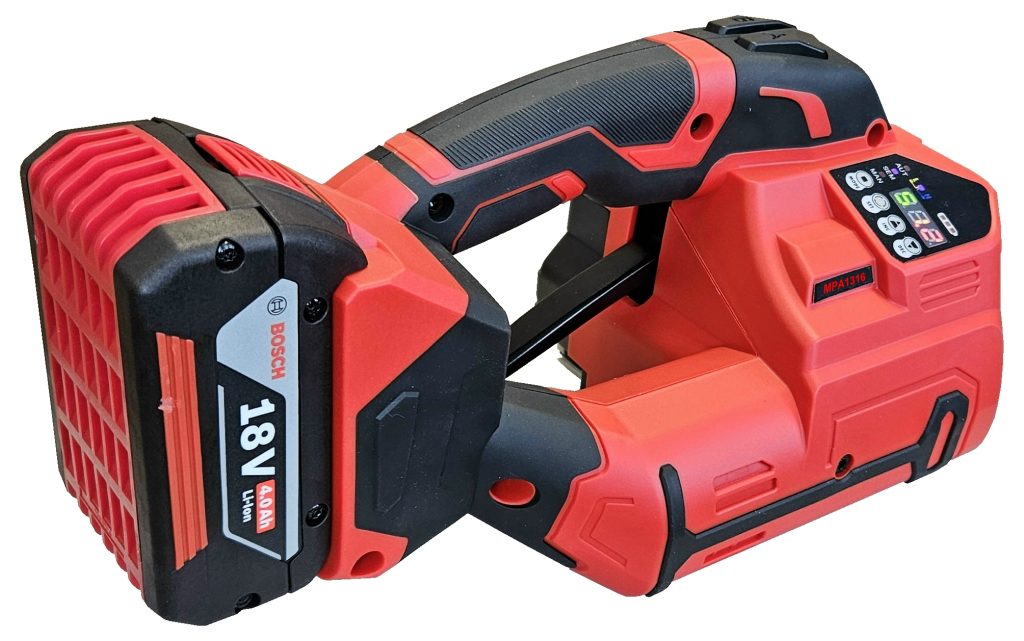 Akku Geräte Umreifungsgerät Strapping. Strapping-Bänder Gurten, Schnüre, Binden, sichern günstig zuverlässig